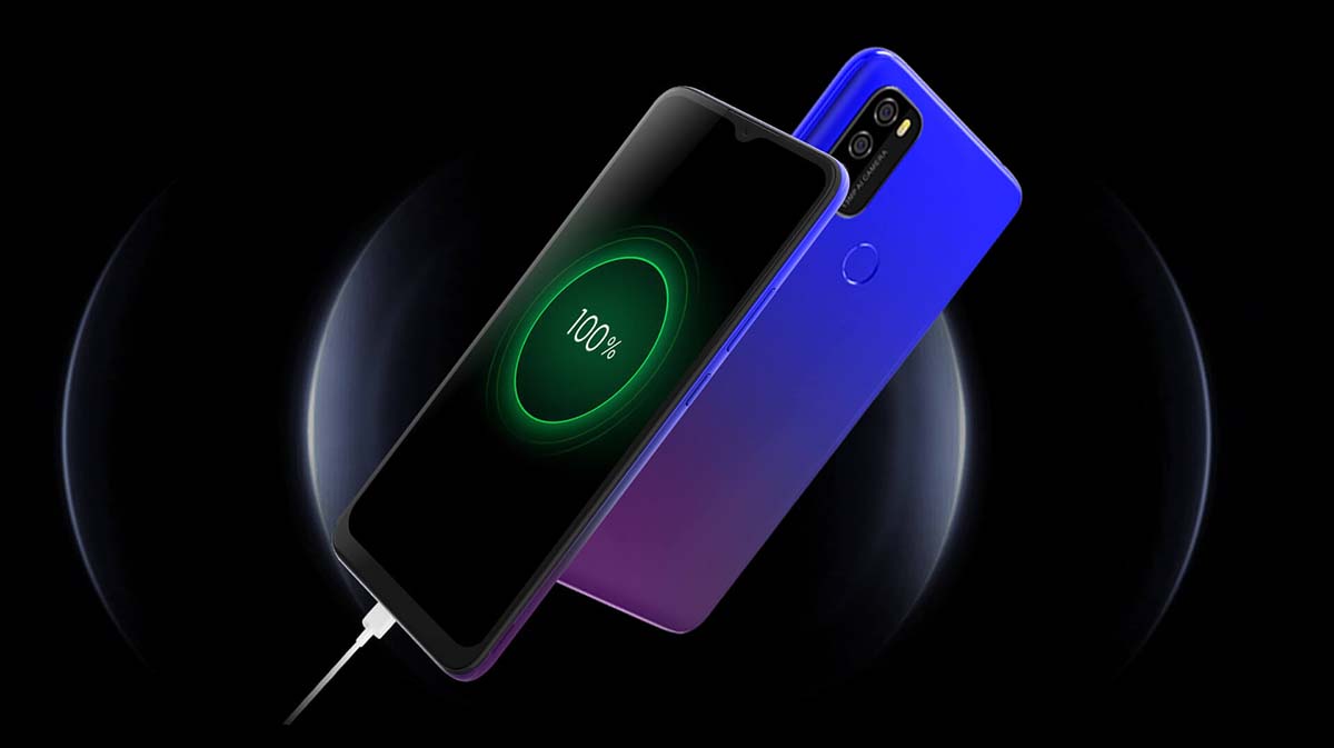 Смартфон Blackview A70 с аккумулятором 5380 мАч, производительность батареи для игр, видео, звонков, музыки, ожидания