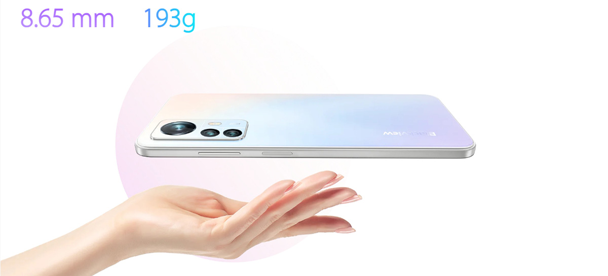 смартфон blackview a85 тонкий и легкий