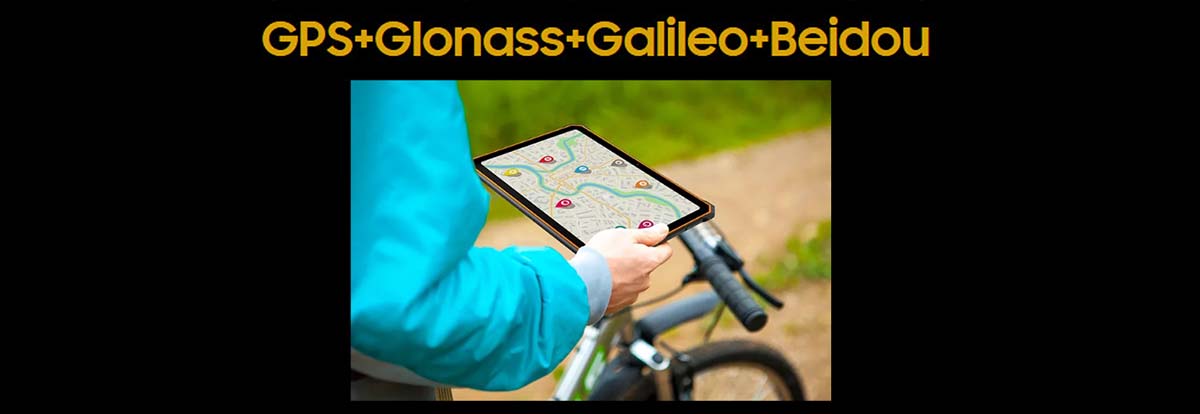 планшет blackview active 8 Точная навигация GPS+ГЛОНАСС+Galileo+Beidou