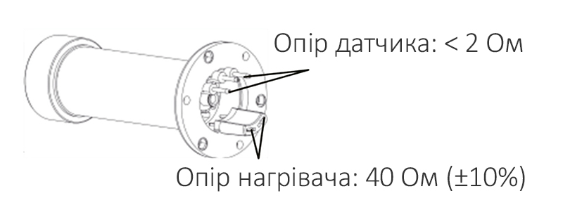Паяльная станция Quick 861 Pro — схема измерения сопротивления нагревателя и датчика при установке