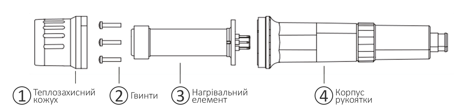 Паяльная станция Quick 861 Pro — схема замены нагревателя и его компонентов