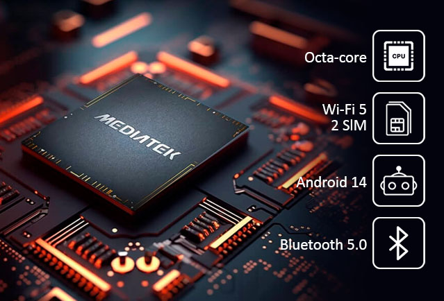 Термінал збору даних FixTime KP36 &mdash; 8-ядерний процесор MediaTek