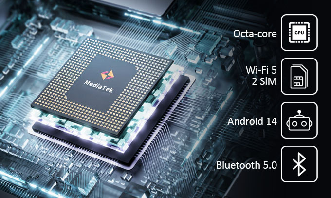 Термінал збору даних FixTime KP58H — 8-ядерний процесор MediaTek