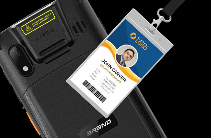 Терминал сбора данных FixTime KP58H — встроенный модуль NFC для быстрой идентификации