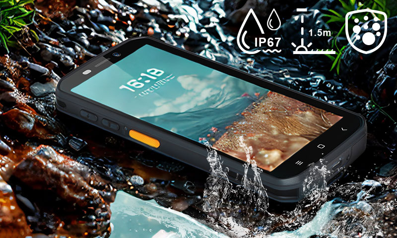 Терминал сбора данных FixTime KP58H — защита IP67, влагозащита и ударопрочность