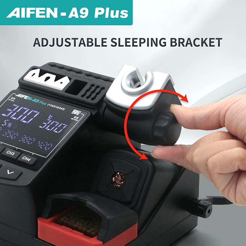 Паяльная станция Aifen A9 Plus прецизионная регулировка угла наклона держателя паяльника